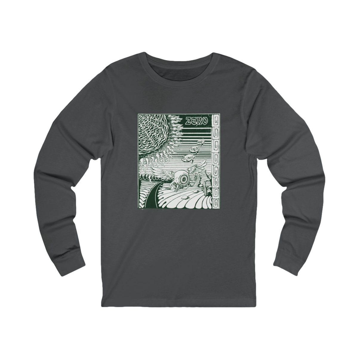Long Sleeve Vintage ZERO T: David Hunter / Rick Griffin Poster Shirt